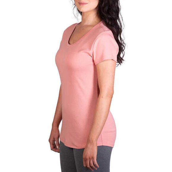 NEW Kirkland Pima Cotton Tshirt | Pink - Picture 2 of 6